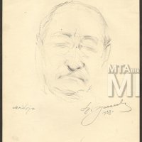 Szentgyörgyvári Gyenes Lajos: Márk Lajos festő portréja