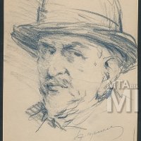 Szentgyörgyvári Gyenes Lajos: Magyar Mannheimer Gusztáv festő portréja