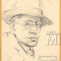 Szentgyörgyvári Gyenes Lajos: Gábor Móric festő portréja