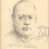 Szentgyörgyvári Gyenes Lajos: Dr. Beckói Bíró László ügyész (MKOSZ) portréja