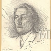 Szentgyörgyvári Gyenes Lajos: Simay Imre szobrász portréja
