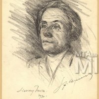 Szentgyörgyvári Gyenes Lajos: Simay Imre szobrász portréja