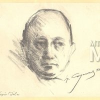 Szentgyörgyvári Gyenes Lajos: Lázár Béla művészeti író portréja
