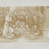 Réti István 1918-19. évi osztálya a Képzőművészeti Főiskolán (Szőnyi, Korda, Pászk, Pándy, Paizs Goebel, Patkó, Boldizsár, Dely, Haky)