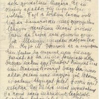 Dénes Valéria levele Lenkéhez