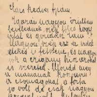 Dénes Valéria levele édesapjához